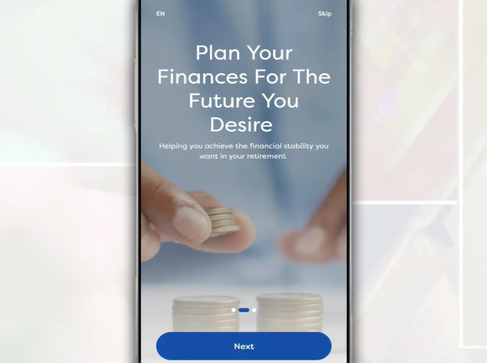 Menggunakan KWSP i-Akaun App