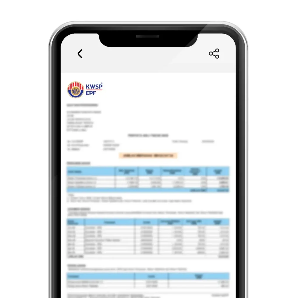 Muat Turun Penyata KWSP Melalui Aplikasi i-Akaun