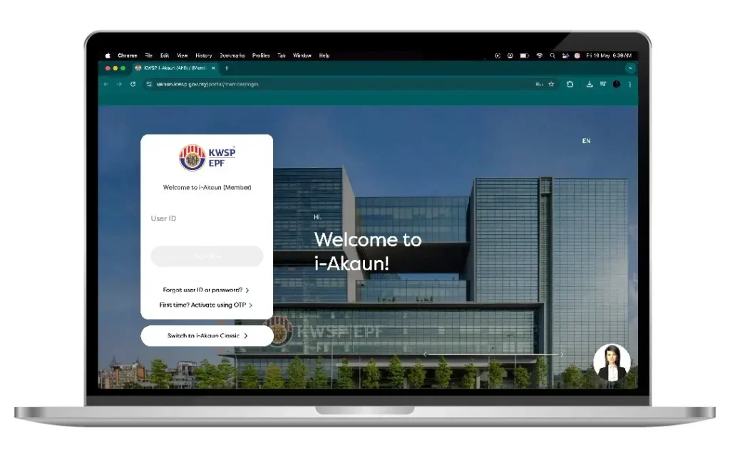 Muat turun penyata KWSP anda melalui Portal Web i‑Akaun (Ahli)